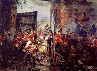 Defending Hougoumont